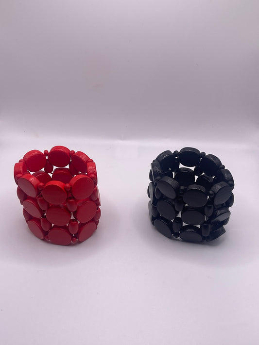 Wood Stretchy Bracelet