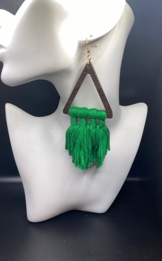 Tassel Statement Earrings