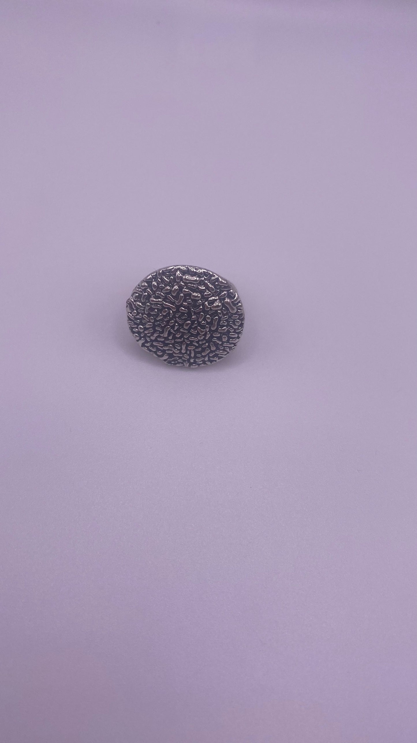 SILVER AND PRINT NUGGET
