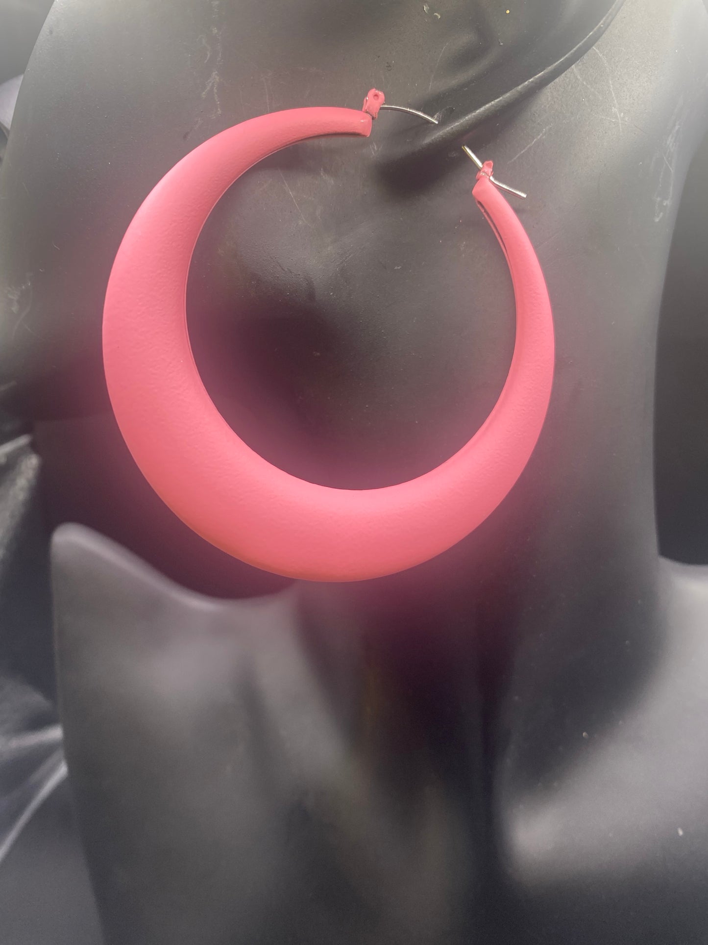 Medium Color Hoop Earrings