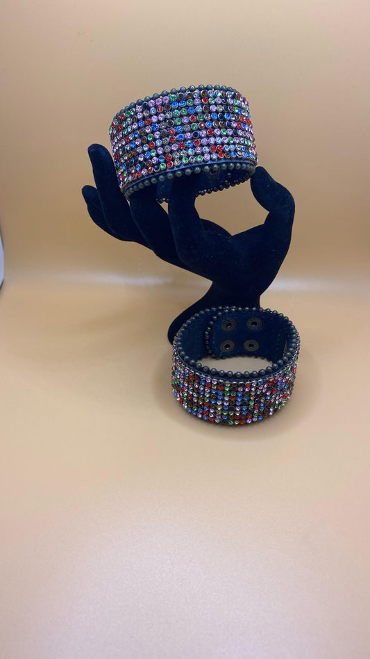 Rhinestone Cuff Bracelet