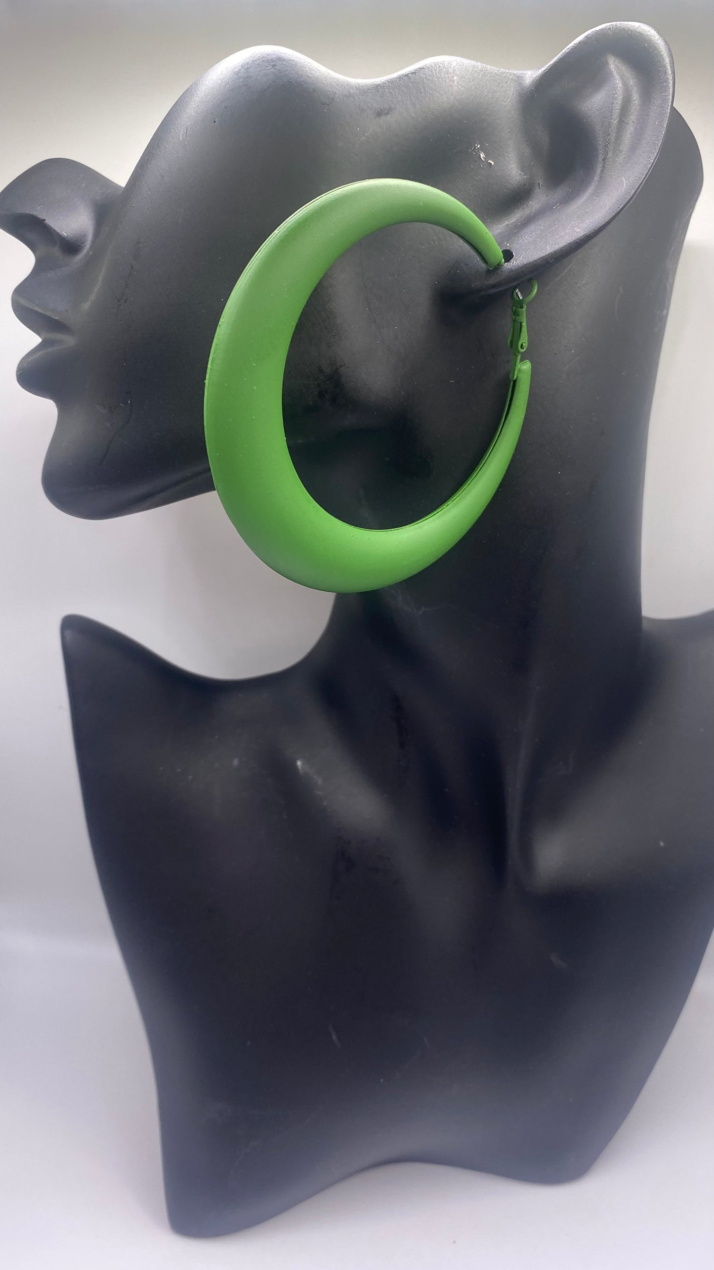 Medium  Color Hoop Earrings