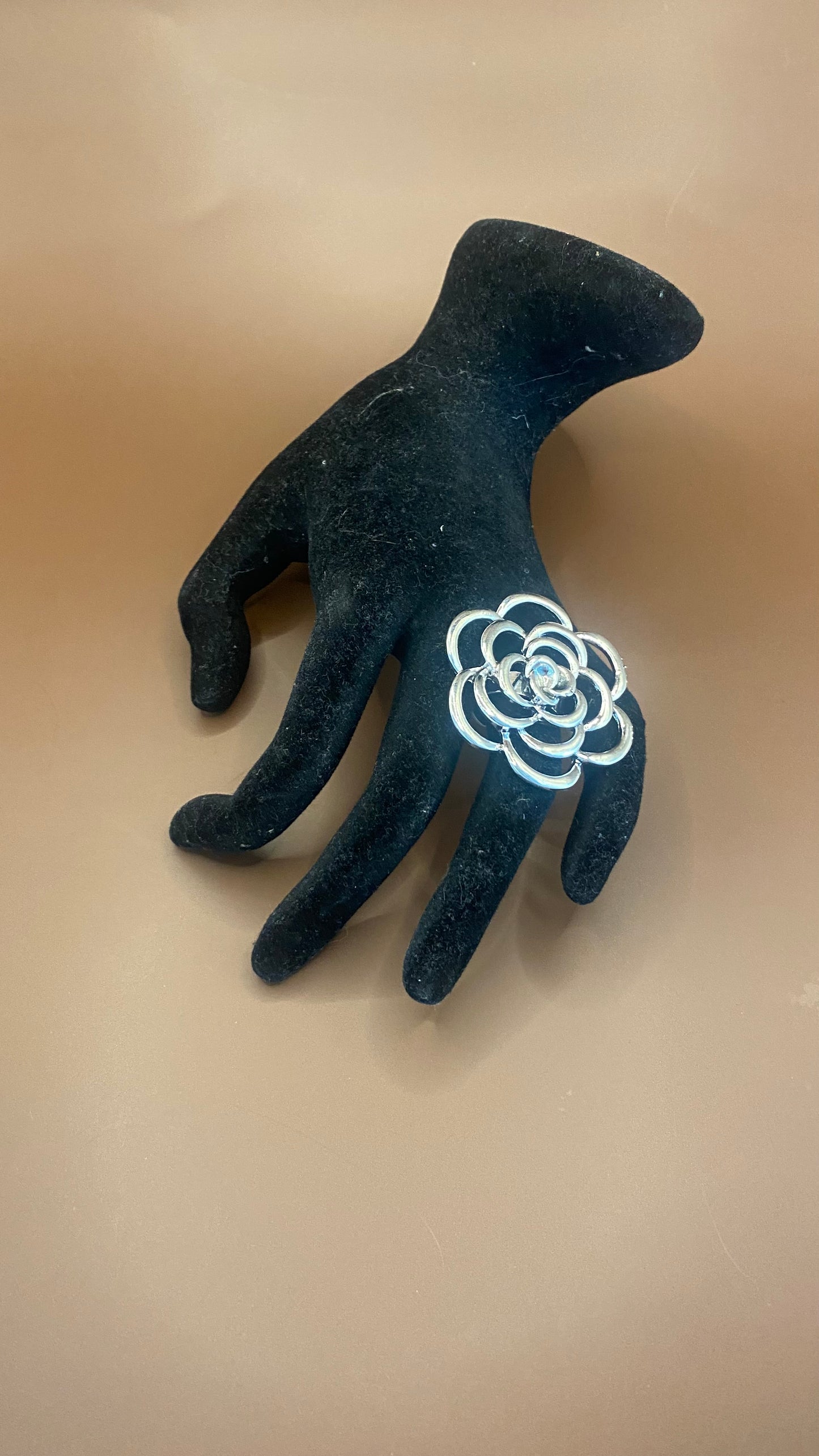 A SILVER ROSE