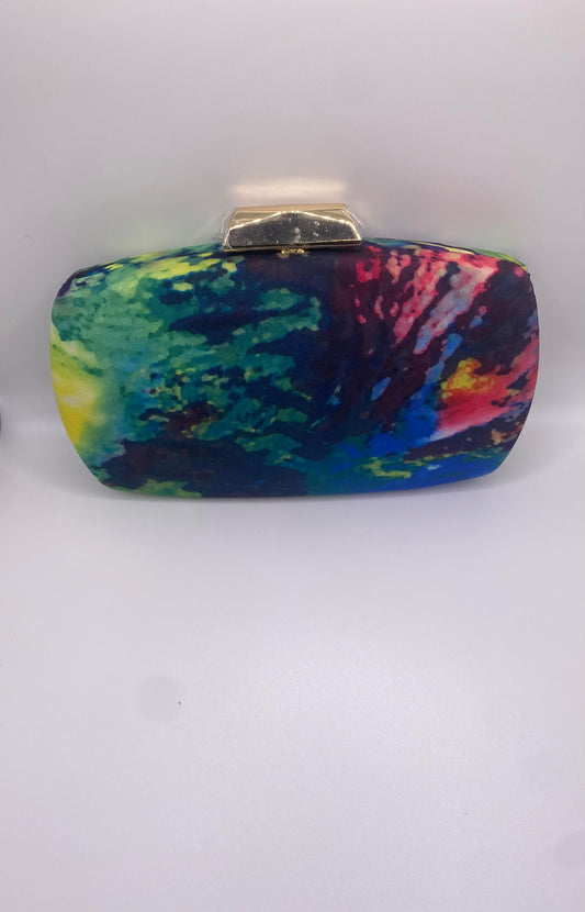 Water Colored  Clutch